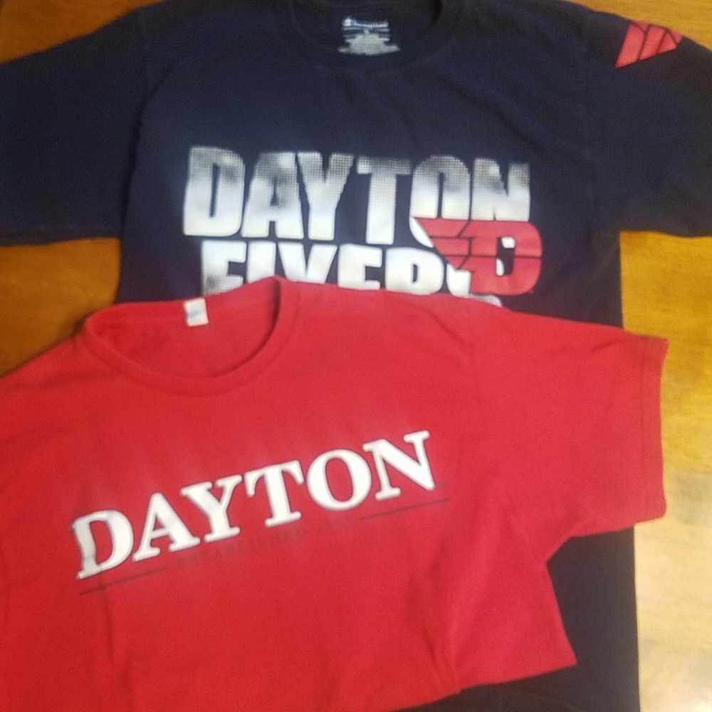 Gently used Dayton Flyers Tshirt Bundle